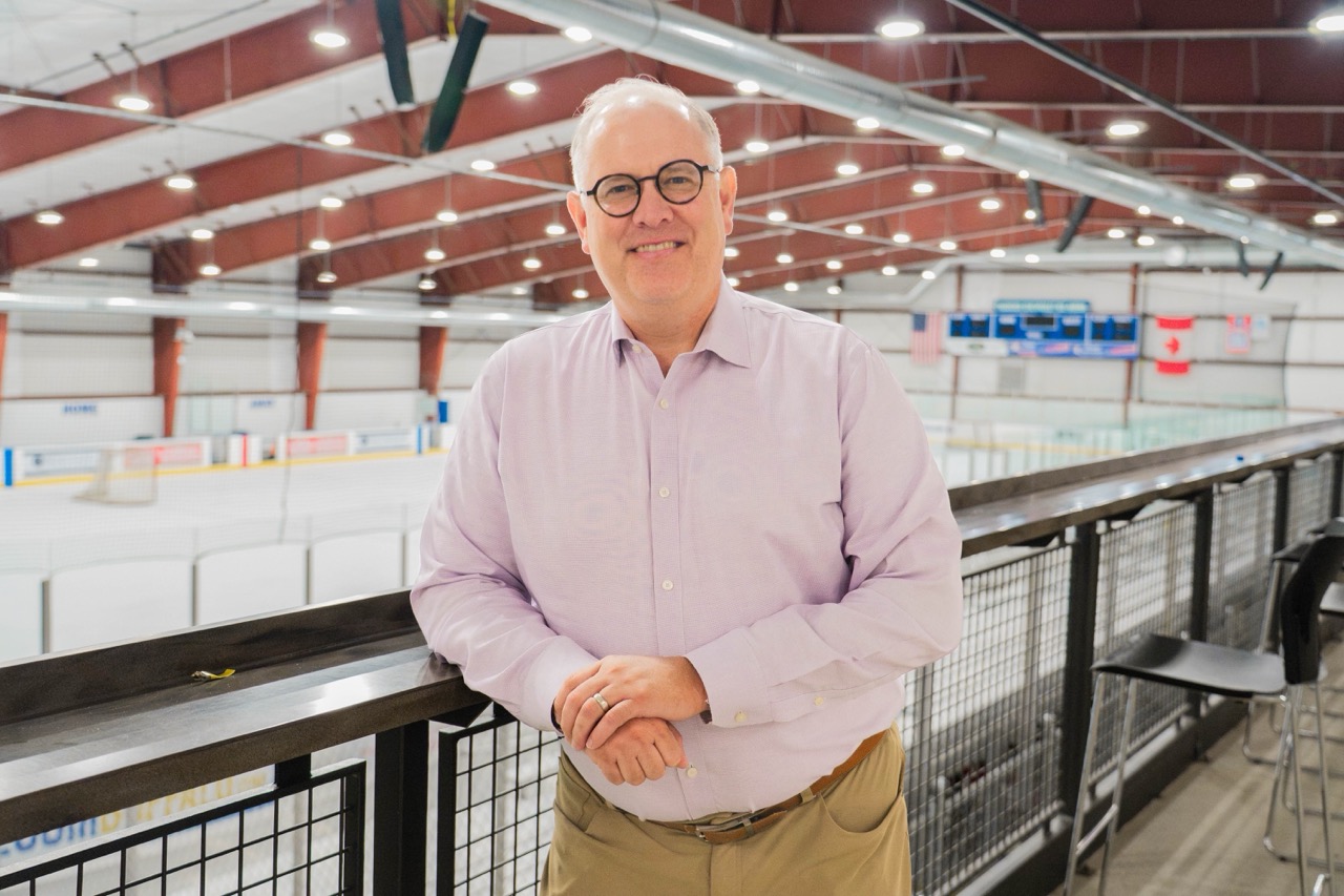 Bill at rink
